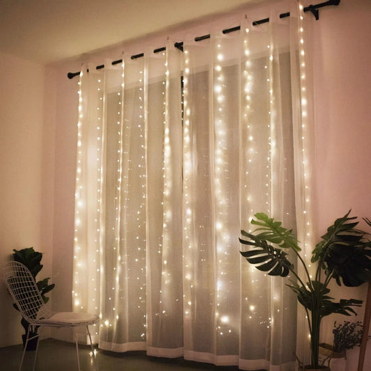 Christmas Glow Curtain